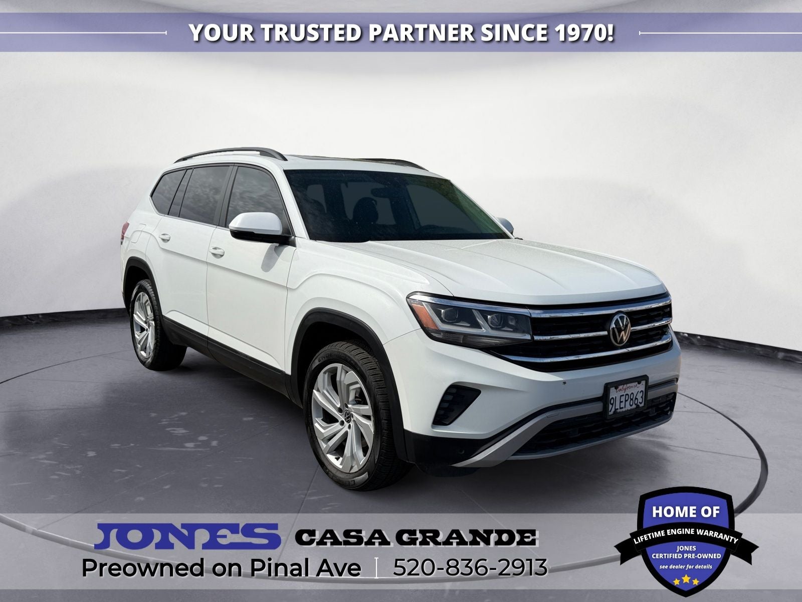 2021 Volkswagen Atlas 3.6L V6 SE w/Technology