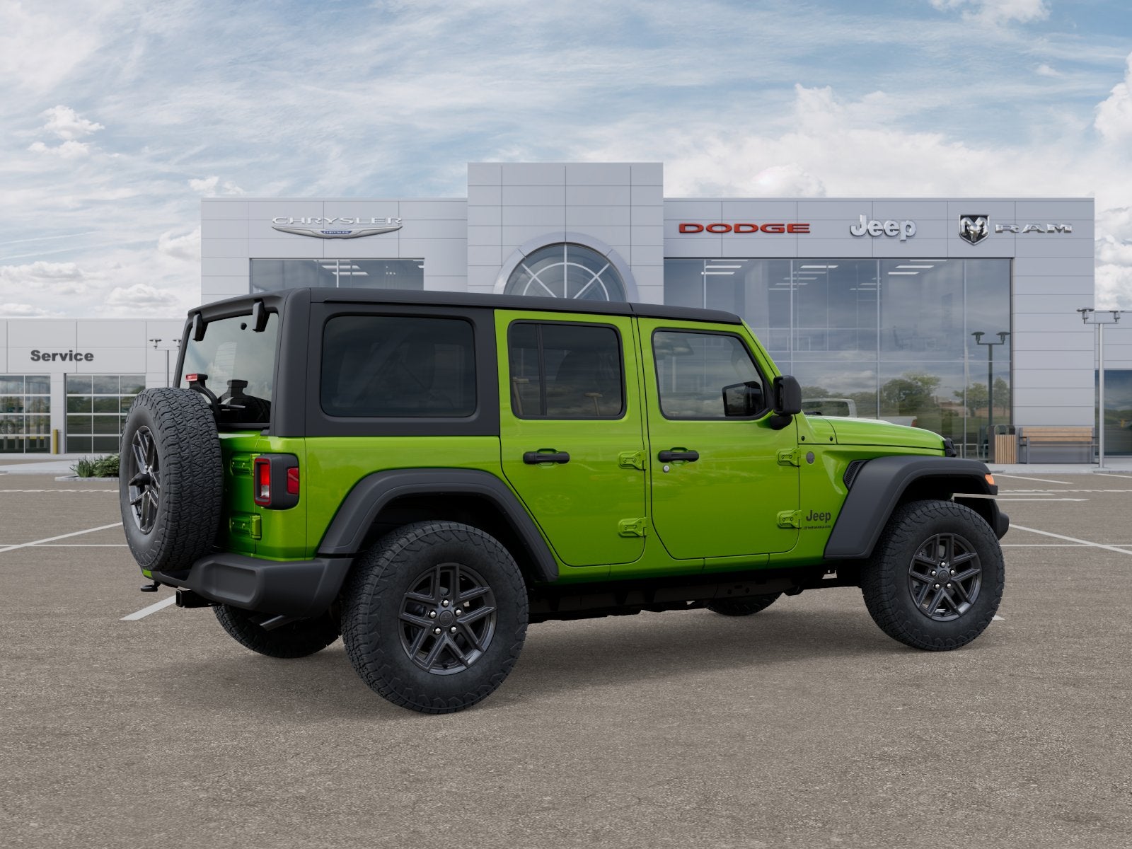 2025 Jeep Wrangler WRANGLER 4-DOOR SPORT S