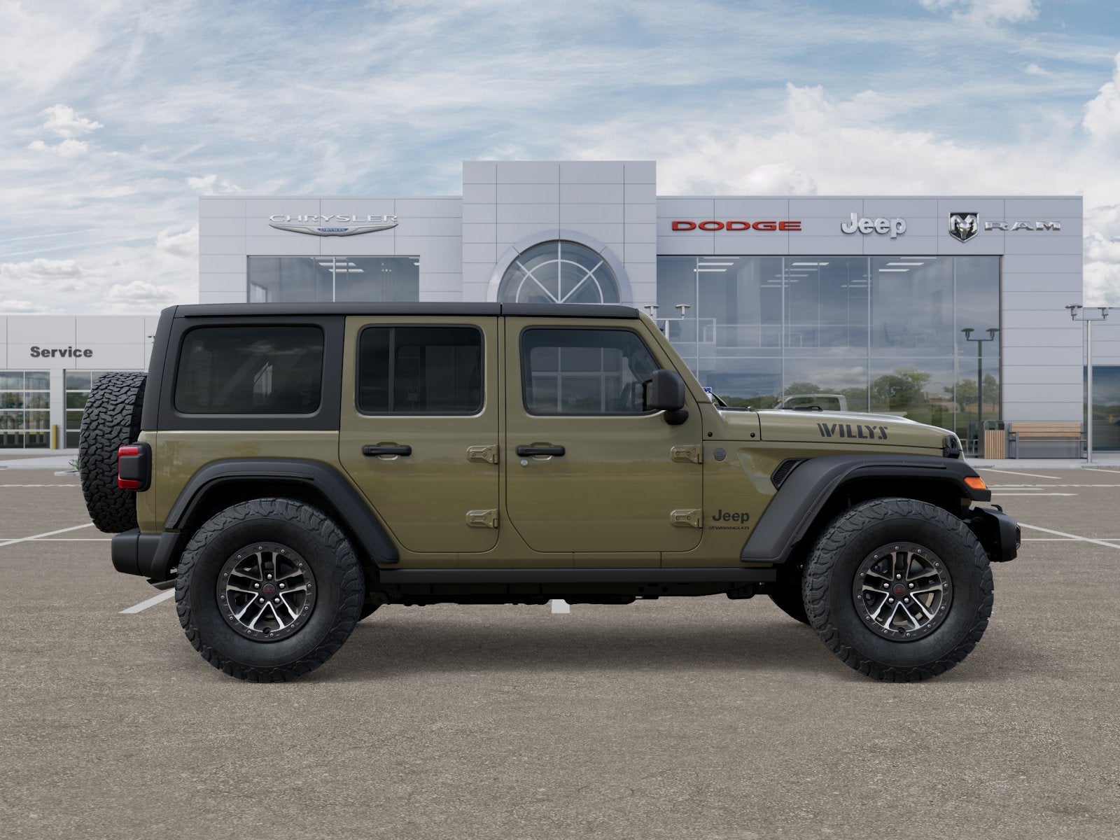 2025 Jeep Wrangler WRANGLER 4-DOOR WILLYS