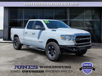 2021 RAM 1500 Big Horn Quad Cab 4x4 6'4' Box