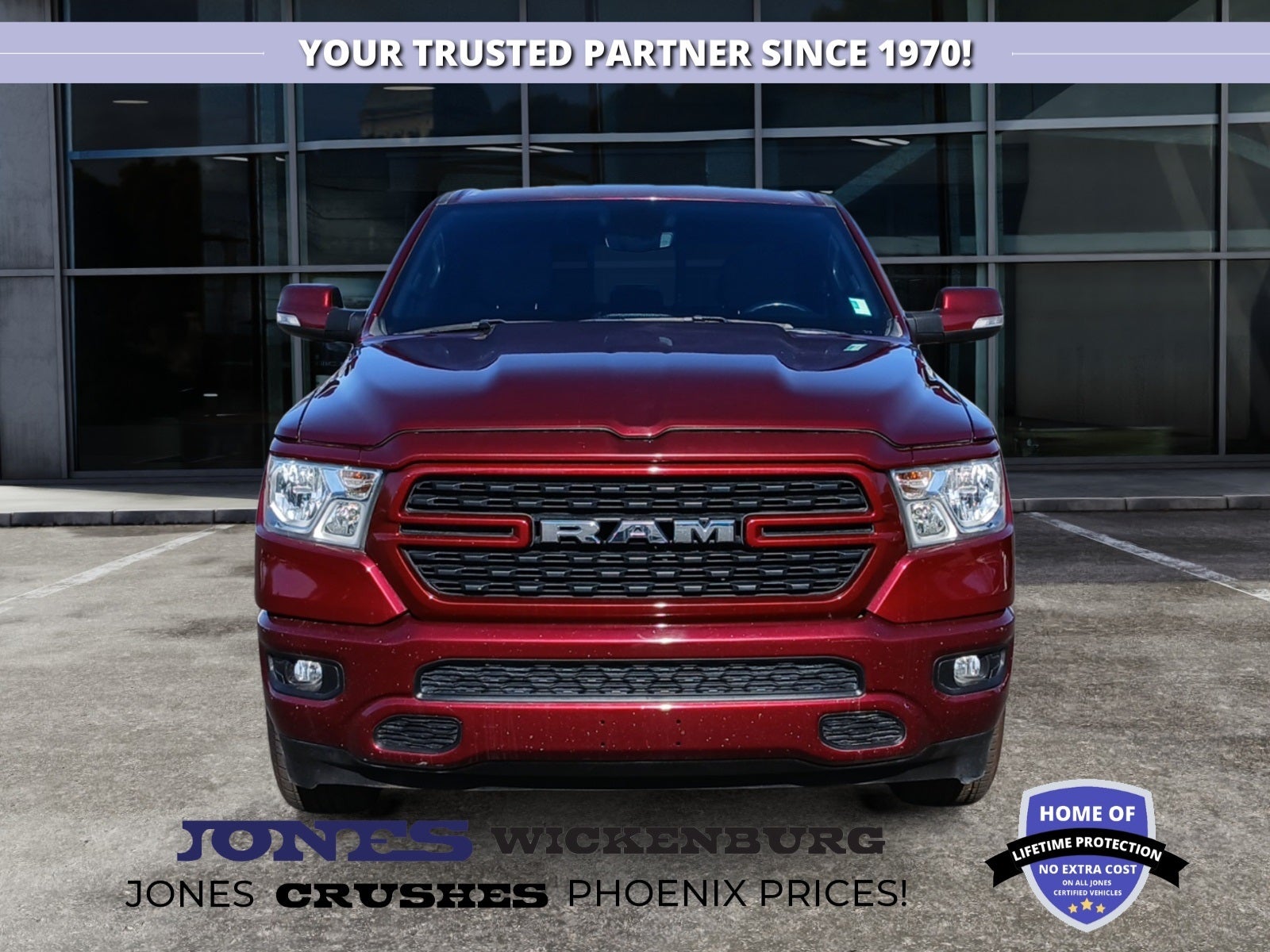 2022 RAM 1500 Big Horn Crew Cab 4x4 5'7' Box