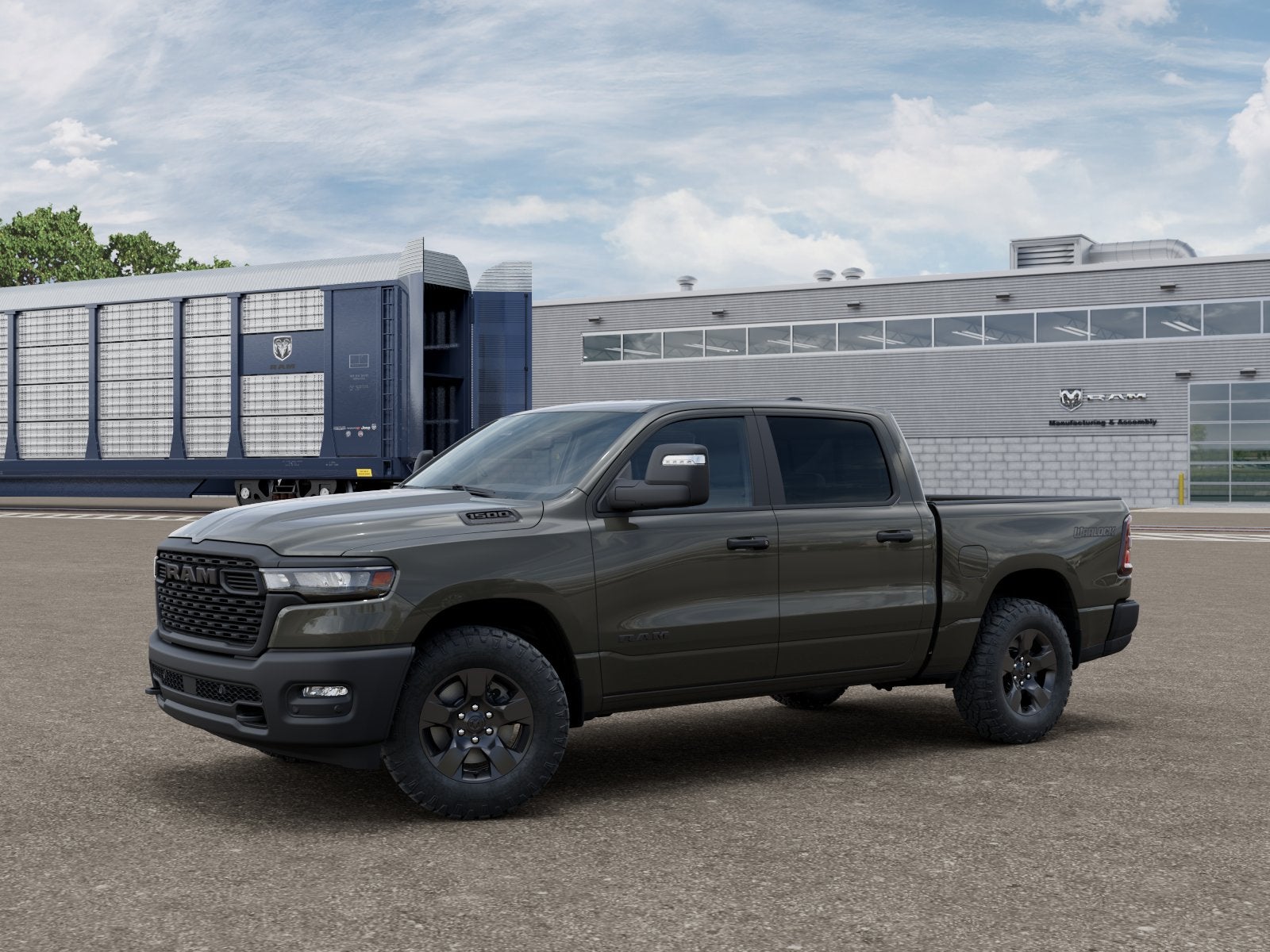 2027 RAM Ram 1500 RAM 1500 WARLOCK CREW CAB 4X4 5'7' BOX