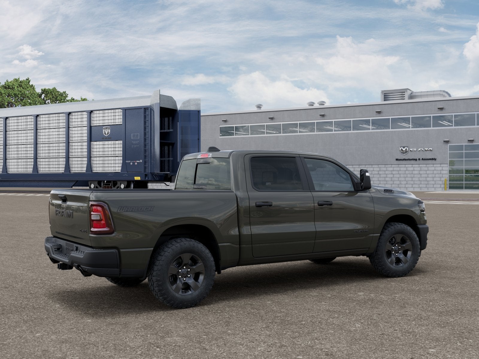 2027 RAM Ram 1500 RAM 1500 WARLOCK CREW CAB 4X4 5'7' BOX