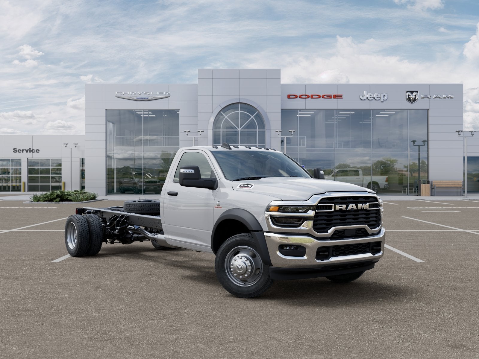 2025 RAM 5500 Chassis RAM 5500 TRADESMAN CHASSIS REGULAR CAB 4X4 120' CA